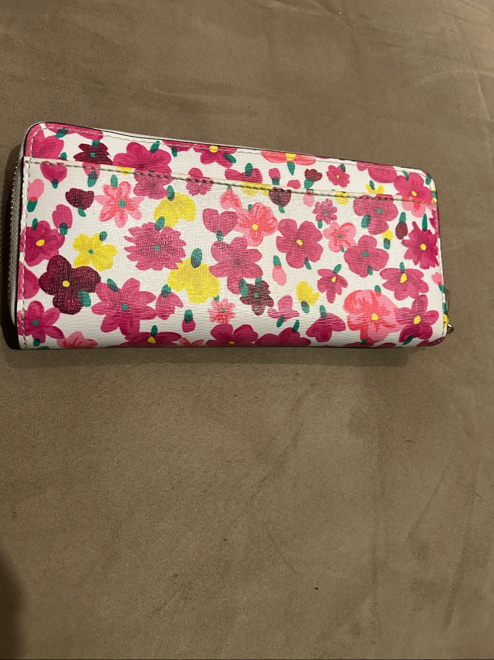 EUC Kate Spade Floral Slim Continental Wallet - Picture 3 of 5